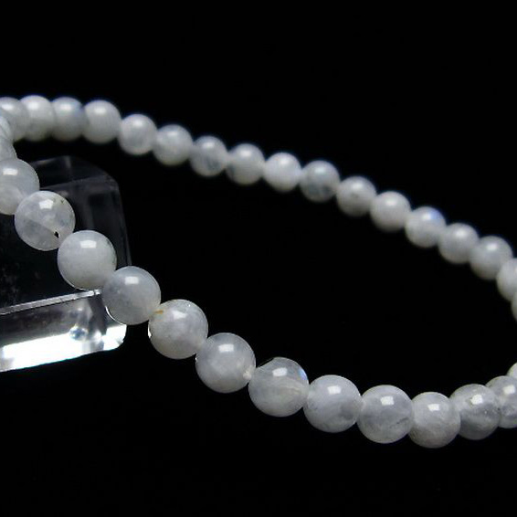 ムーンストーンブレスレット5mm[T238-6458]