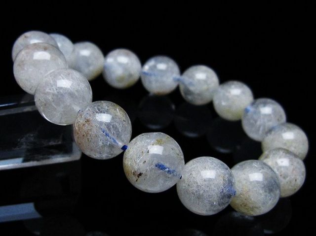 ホワイトガーデンファントムクォーツ ブレスレット 13mm [T239-3154]