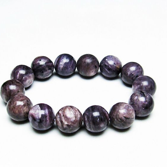 パワーストーン 天然石 チャロアイトブレスレット 16mm [T24-8907]