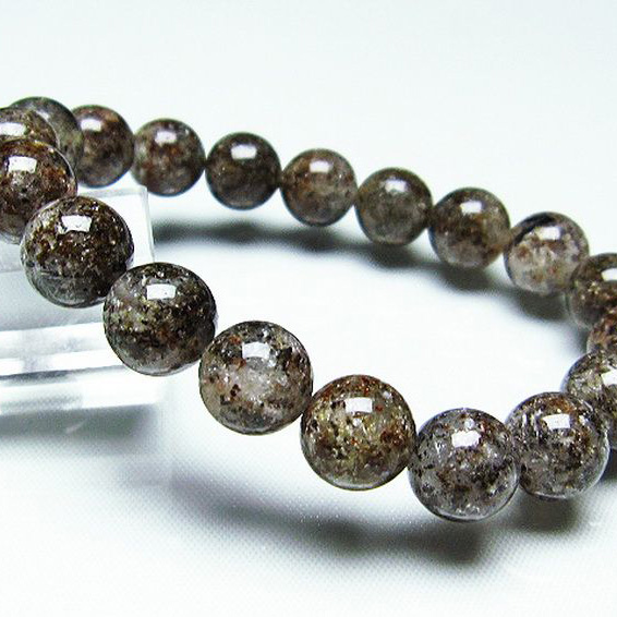 ガーデン トルマリンルチル入り ブレスレット10mm[T253-2449]