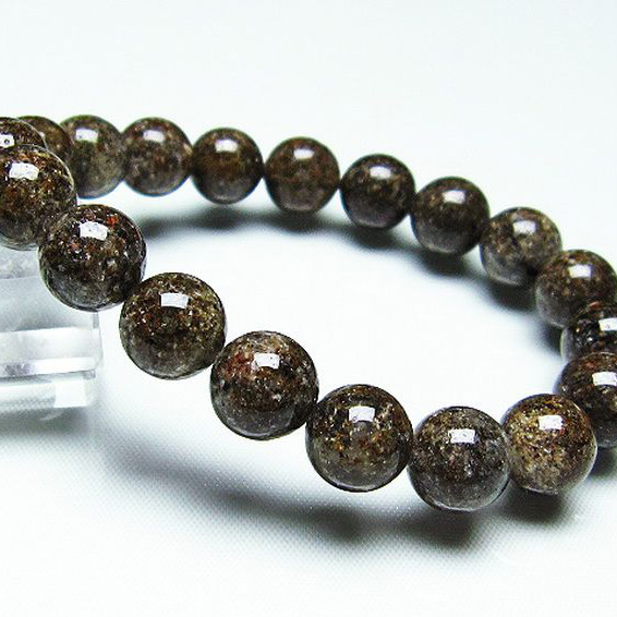 ガーデン トルマリンルチル入り ブレスレット11mm[T253-2452]