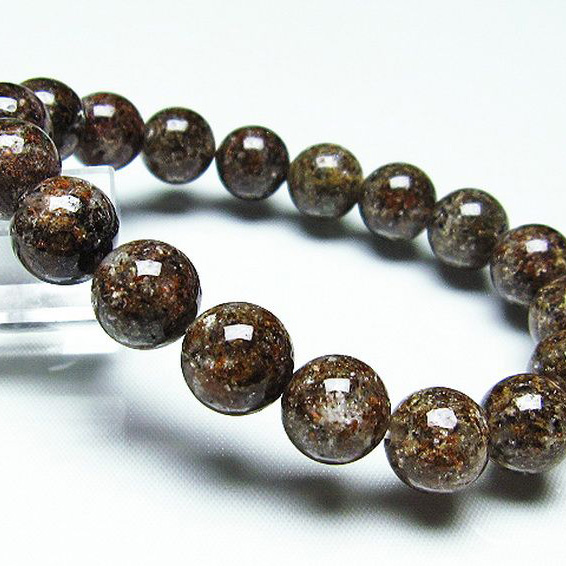 ガーデン トルマリンルチル入り ブレスレット11mm[T253-2455]