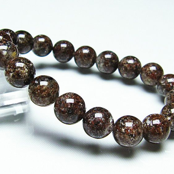 ガーデン トルマリンルチル入り ブレスレット11mm[T253-2466]