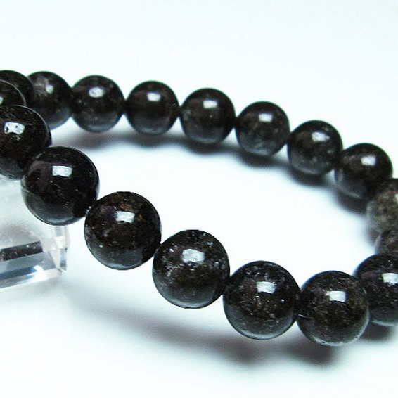 ガーデン トルマリンルチル入り ブレスレット12mm[T253-2505]