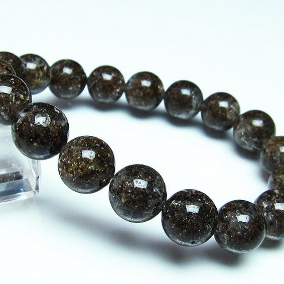 ガーデン トルマリンルチル入り ブレスレット11mm[T253-2506]