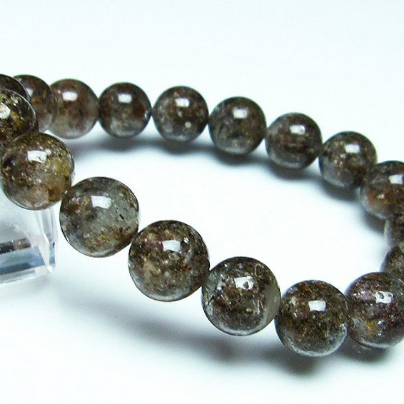 ガーデン トルマリンルチル入り ブレスレット11mm[T253-2508]