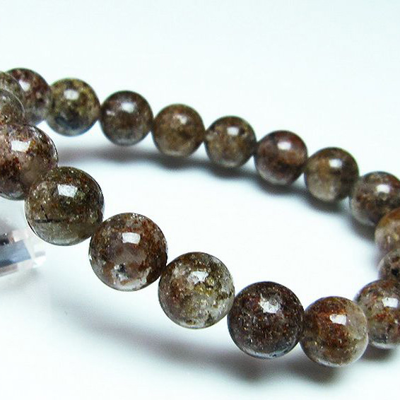 ガーデン トルマリンルチル入り ブレスレット10mm[T253-2517]