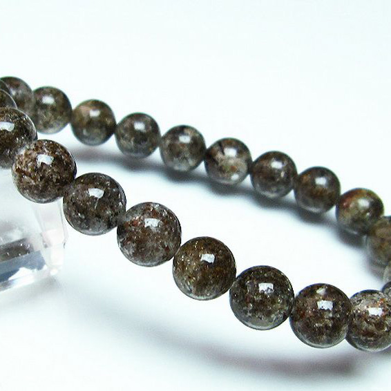 ガーデン トルマリンルチル入り ブレスレット8mm[T253-2528]