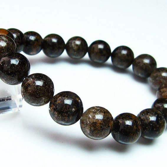 ガーデン トルマリンルチル入り ブレスレット12mm[T253-2586]