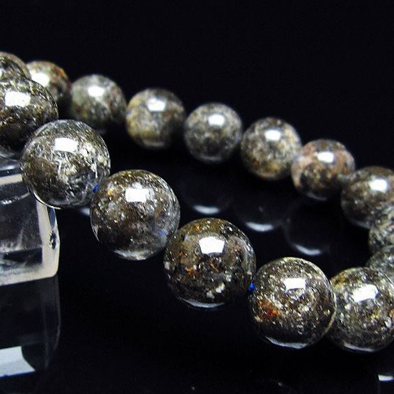 ガーデン トルマリンルチル入り ブレスレット 12mm [T253-2922]
