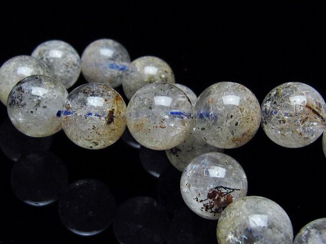 ガーデン トルマリンルチル入り ブレスレット 13mm [T253-2951]