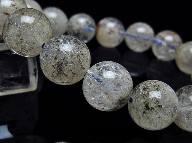 ガーデン トルマリンルチル入り ブレスレット 13mm [T253-2951]