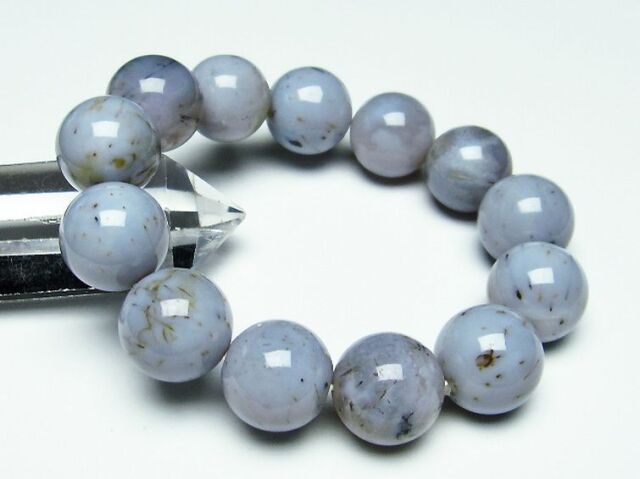 ルチルインアゲート ブレスレット17mm[T258-1601]