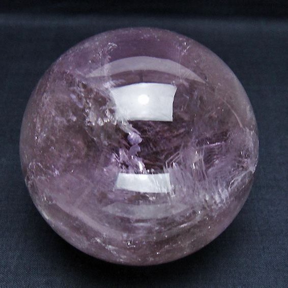 アメジスト　丸玉 パワーストーン 天然石 アメジスト丸玉 76mm [T259-13179]