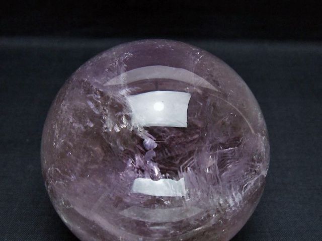 アメジスト　玉 パワーストーン 天然石 アメジスト丸玉 76mm [T259-13179]