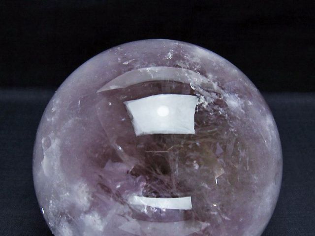 1.2Kgアメジスト丸玉 94mm [T259-13246]