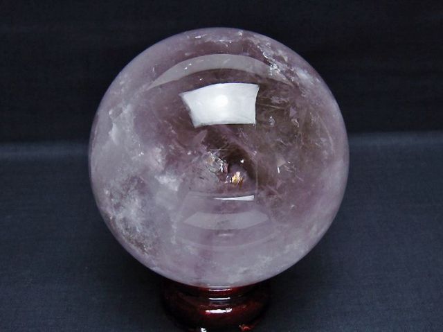 1.2Kgアメジスト丸玉 94mm [T259-13246]