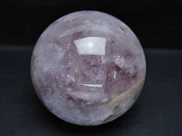 1.7Kgアメジスト丸玉 110mm [T259-13305]