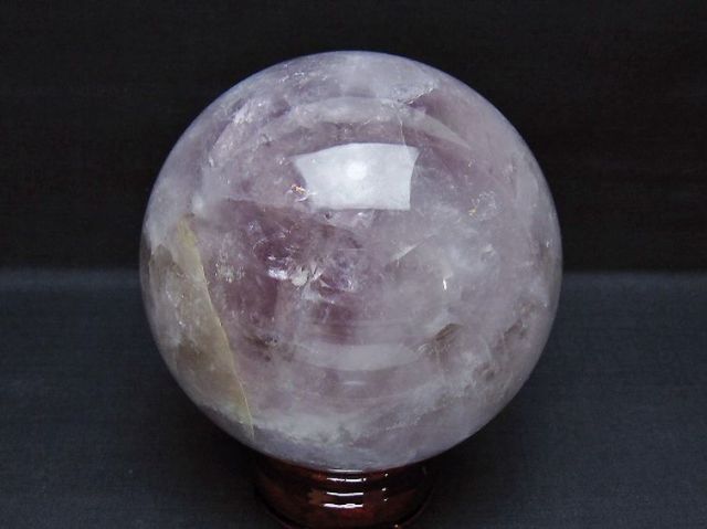 1.7Kgアメジスト丸玉 110mm [T259-13305]