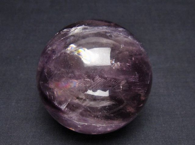 【真実の愛】アメジスト丸玉 パワーストーン 天然石 アメジスト丸玉 59mm [T259-13469]