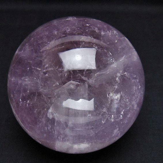 アメジスト丸玉 67mm [T259-13509]