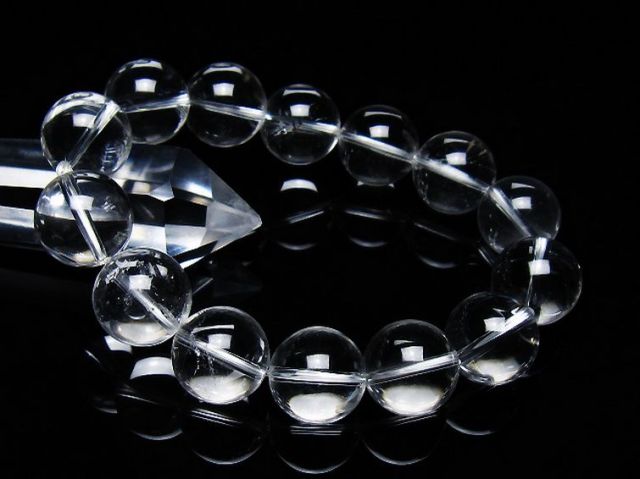 ヒマラヤ水晶ブレスレット 16mm [T263-4201]