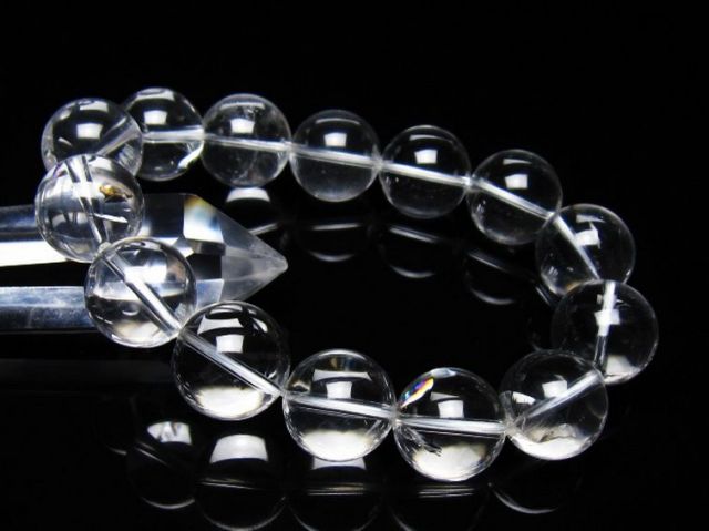 ヒマラヤ水晶ブレスレット 16mm [t263-4487]