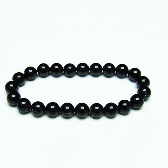 パワーストーン 天然石 キャッツアイオブシディアンブレスレット 8mm [T265-1156]