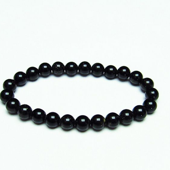 キャッツアイオブシディアンブレスレット 8mm [T265-1165]