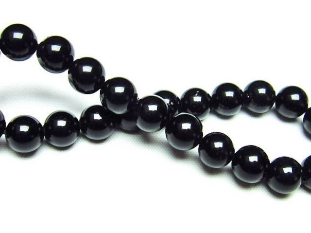 パワーストーン 天然石 キャッツアイオブシディアンブレスレット 8mm [T265-1425]2枚目