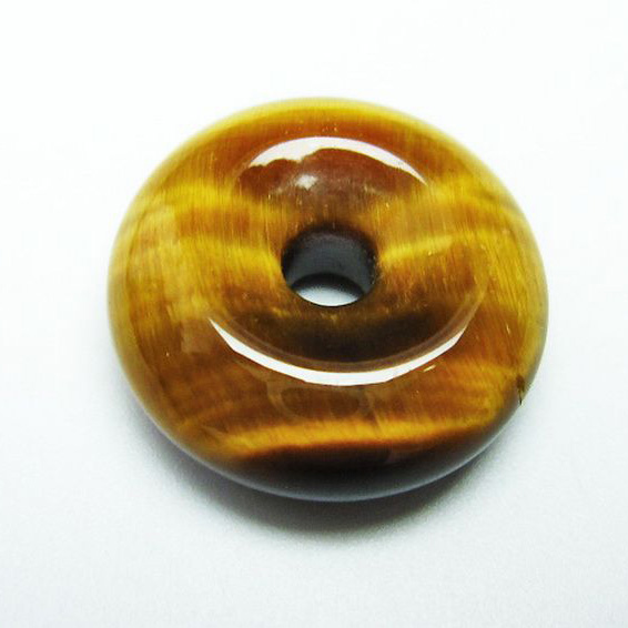 タイガーアイ※黄虎目石平安扣[T267-856]
