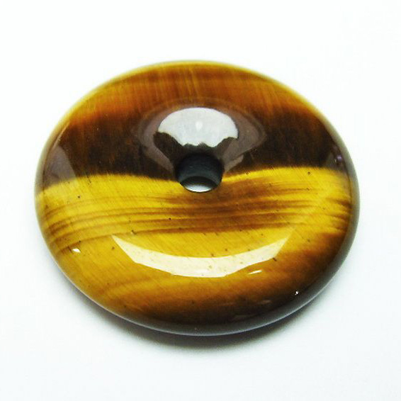 タイガーアイ※黄虎目石平安扣[T267-918]