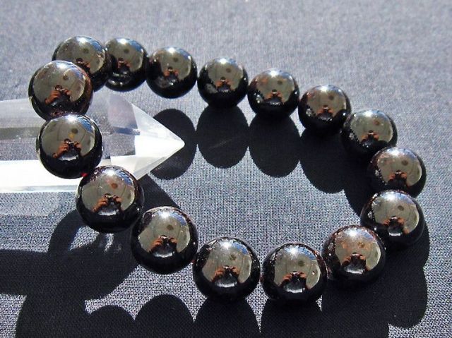 ガーネットブレスレット 14mm [T271-2957]