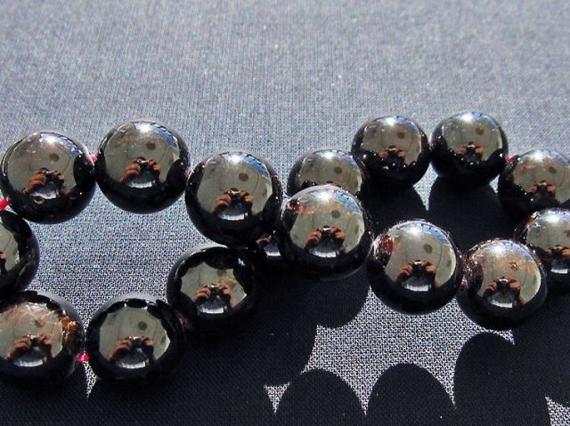 ガーネットブレスレット 14mm [T271-2957]