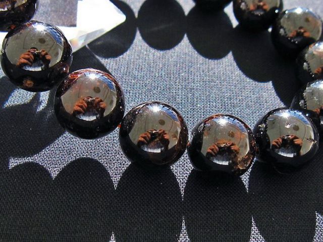 ガーネットブレスレット 14mm [T271-2957]