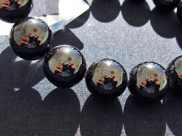 ガーネットブレスレット 14mm [T271-2986]