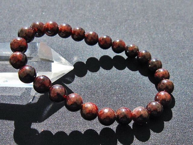 ガーネットブレスレット 8mm [T271-3064]