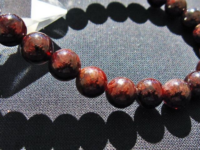 ガーネットブレスレット 8mm [T271-3064]