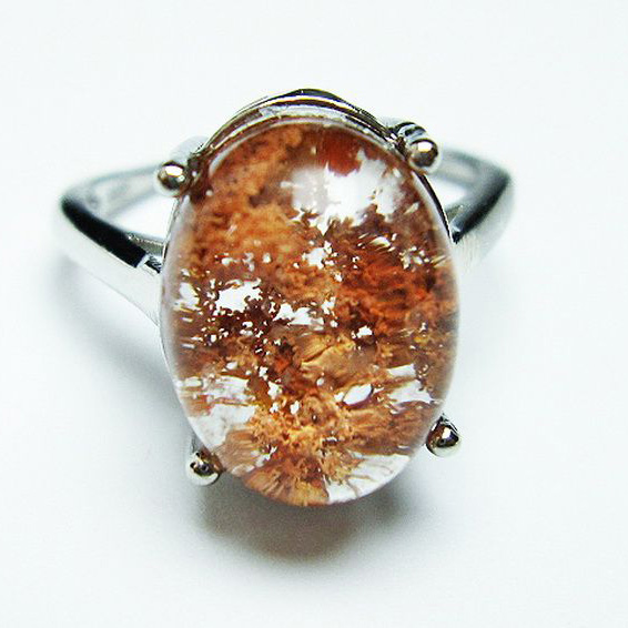 ガーデン （庭園） 水晶 指輪 リング(16号)[T272-2505]