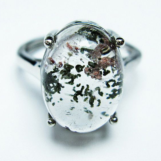 ガーデン （庭園） 水晶 指輪 リング(14号)[T272-2517]