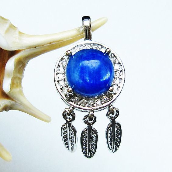 カイヤナイトペンダント[T273-4196]