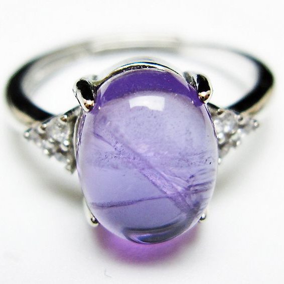 アメジスト指輪(14号)[T275-22567]