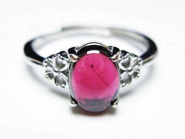 キャンディピンク ガーネット 指輪(13号)[T275-22617]