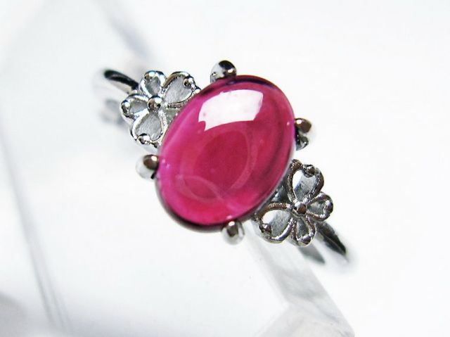 キャンディピンク ガーネット 指輪(13号)[T275-22617]