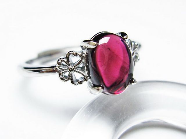 キャンディピンク ガーネット 指輪(13号)[T275-22617]