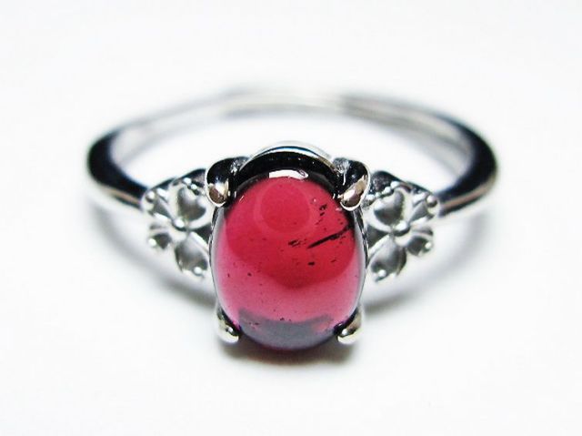 キャンディピンク ガーネット 指輪(15号)[T275-22624]