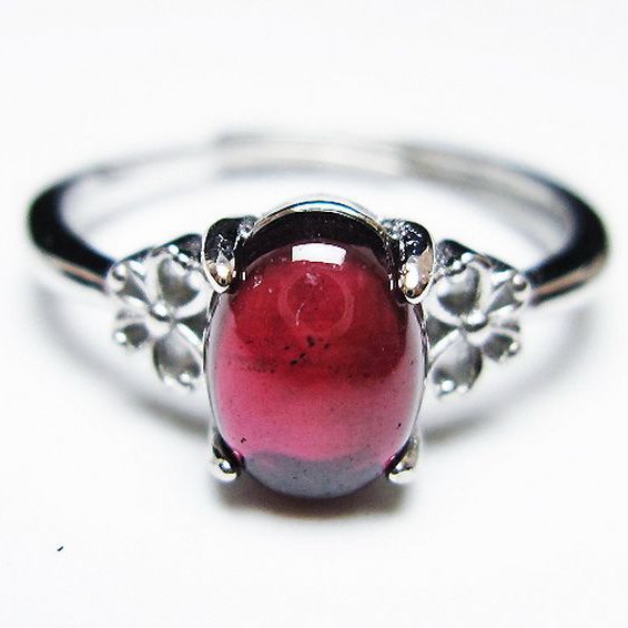 キャンディピンク ガーネット 指輪(14号)[T275-22629]