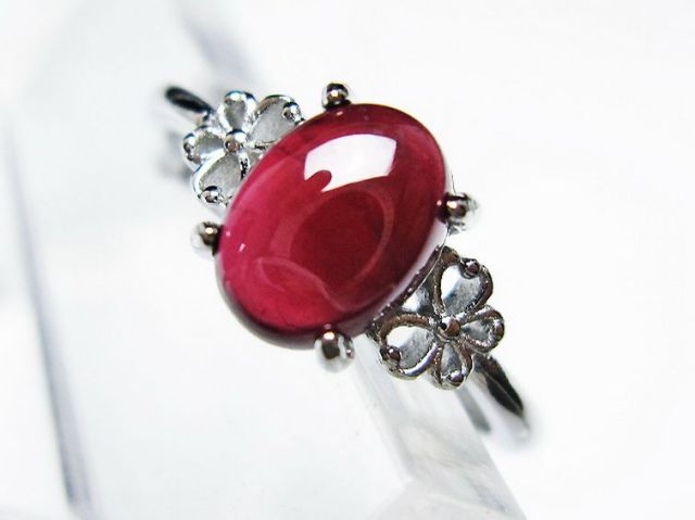 キャンディピンク ガーネット 指輪(14号)[T275-22629]