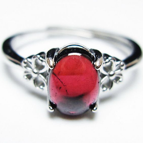 キャンディピンク ガーネット 指輪(14号)[T275-22639]