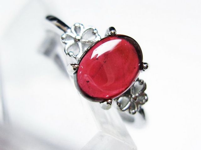 キャンディピンク ガーネット 指輪(14号)[T275-22639]